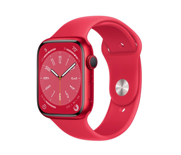 Apple SMARTWATCH APPLE Watch Series 8 GPS 45mm (PRODUCT)RED Alumin - 1464110 - zdjęcie
